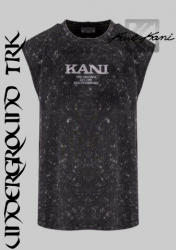  T-shirt Karl Kani Retro Washed Sleeveless Tee anthracite