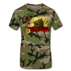 Männer Camouflage Shirt- Solider